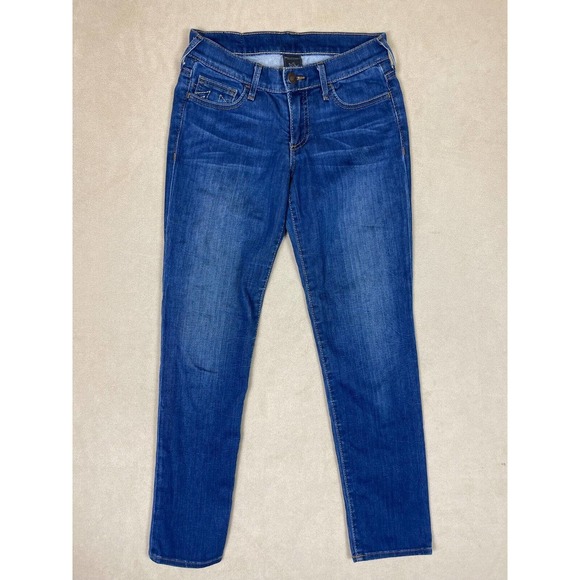 True Religion Denim - True Religion Victoria‎ Womens 26 Skinny Jeans Stretch Embroidered Regular Fit